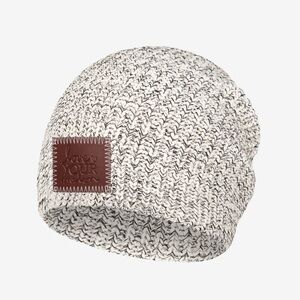 Love Your Melon Black Speckle Lightweight Beanie